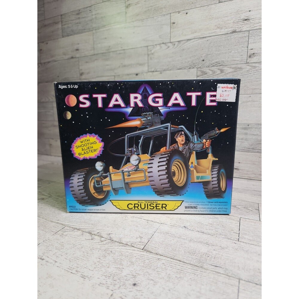 NEW 1994 Hasbro Stargate All-Terrain Cruiser Vehicle Vintage Toy Action Figure